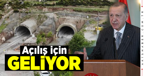 Erdoğan Honaz Tünelini Açmak İçin Denizli'ye Geliyor