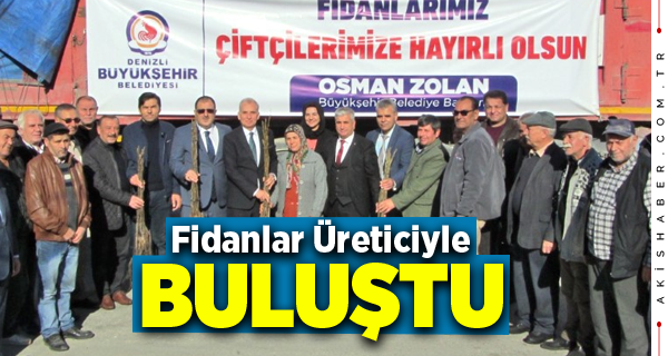 Denizli’de Ceviz Fidanı Dağıtımı Başladı