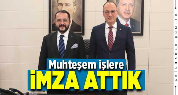 Başkan Örki MHP İl Başkanı Yılmaz’ı Ağırladı