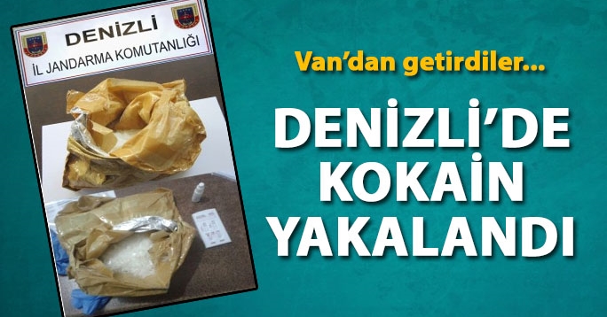 Denizli’de kokain yakalandı
