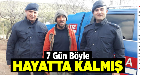 Denizli'de Engelli Çoban 2 Ekmek ve Palamutla 7 Gün Hayata Tutunmuş