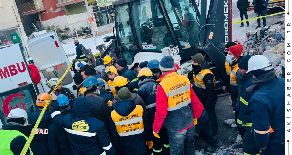Iğdır Üniversitesi Arama-Kurtarma Ekibi, 3 Kişiyi Enkazdan Sağ Çıkardı