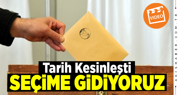 Türkiye 14 Mayıs'ta Seçime Gidiyor