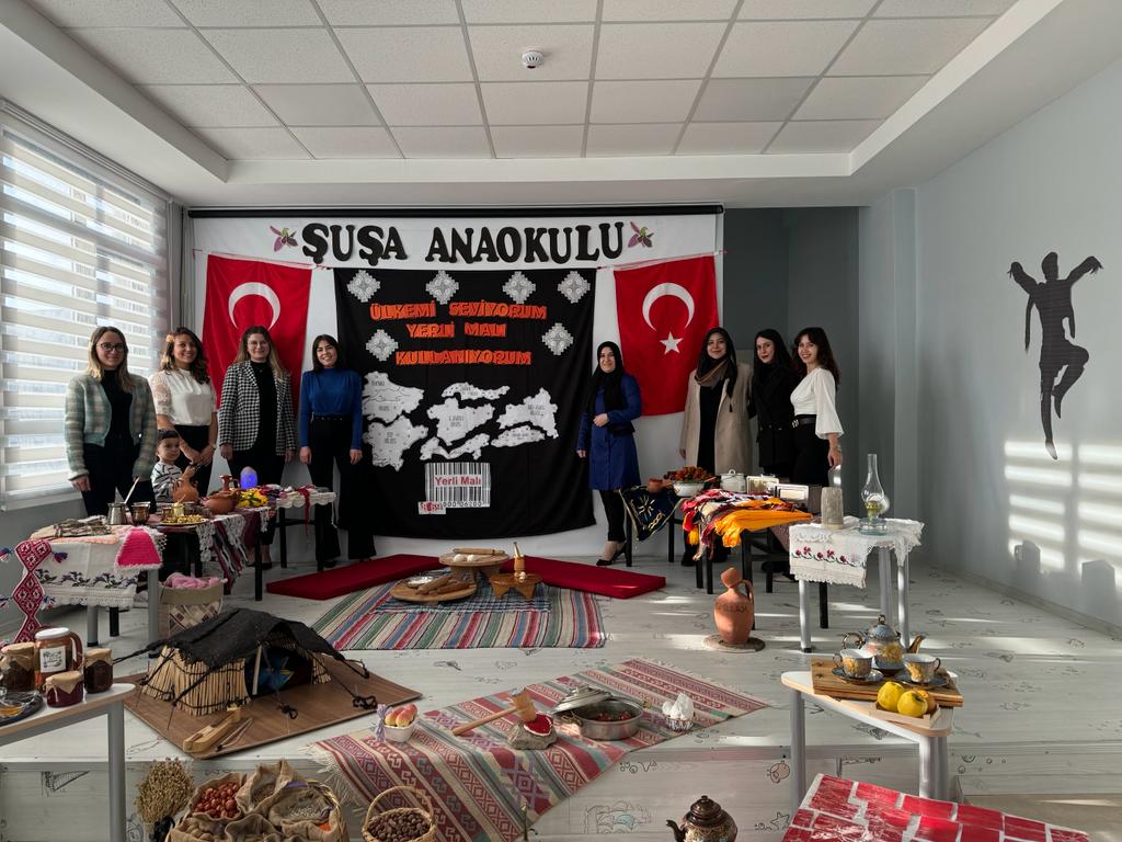 Yerli Malı Haftası Şuşa Anaokulunda kutlandı