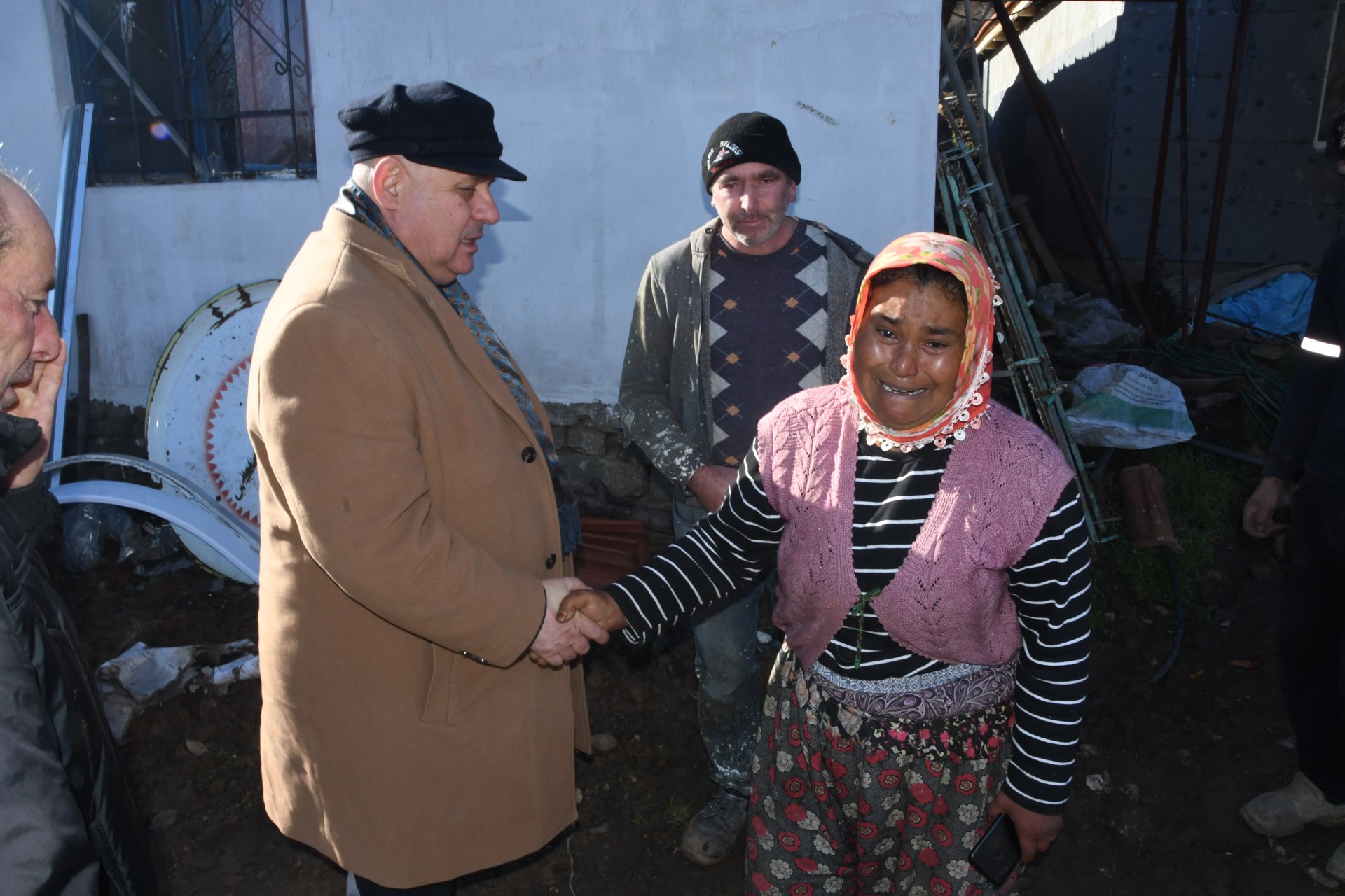 Başkan Şevik, Maden şehidinin ailesine taziye ziyaretinde bulundu