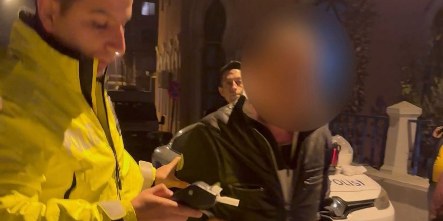 Milas’ta alkollü sürücü polis ekiplerine zor anlar yaşattı