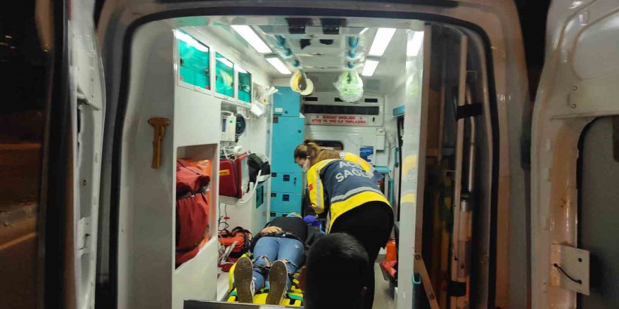 Kuşadası’nda yeni yılın ilk kazası: 1 yaralı