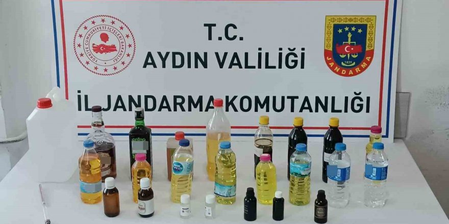 Efeler’de kaçak içki operasyonu