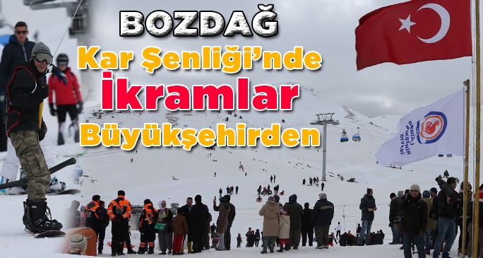 Büyükşehir'den kar şenliğine davet