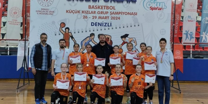 Basketbolda grup maçları heyecanı Denizli’de yaşandı