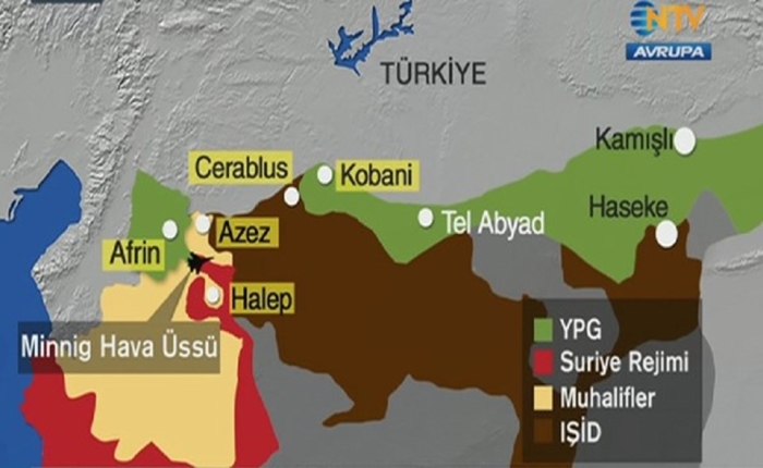 TSK Suriye'deki PYD mevzilerini vurdu!