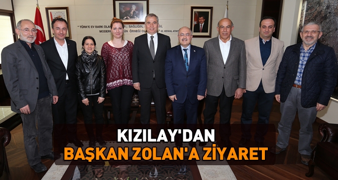 Kızılay'dan Başkan Zolan'a ziyaret
