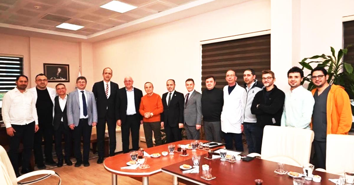 PAÜ HASTANESİ'NE CİHAZ BAĞIŞINDA BULUNANLARA ÖDÜL