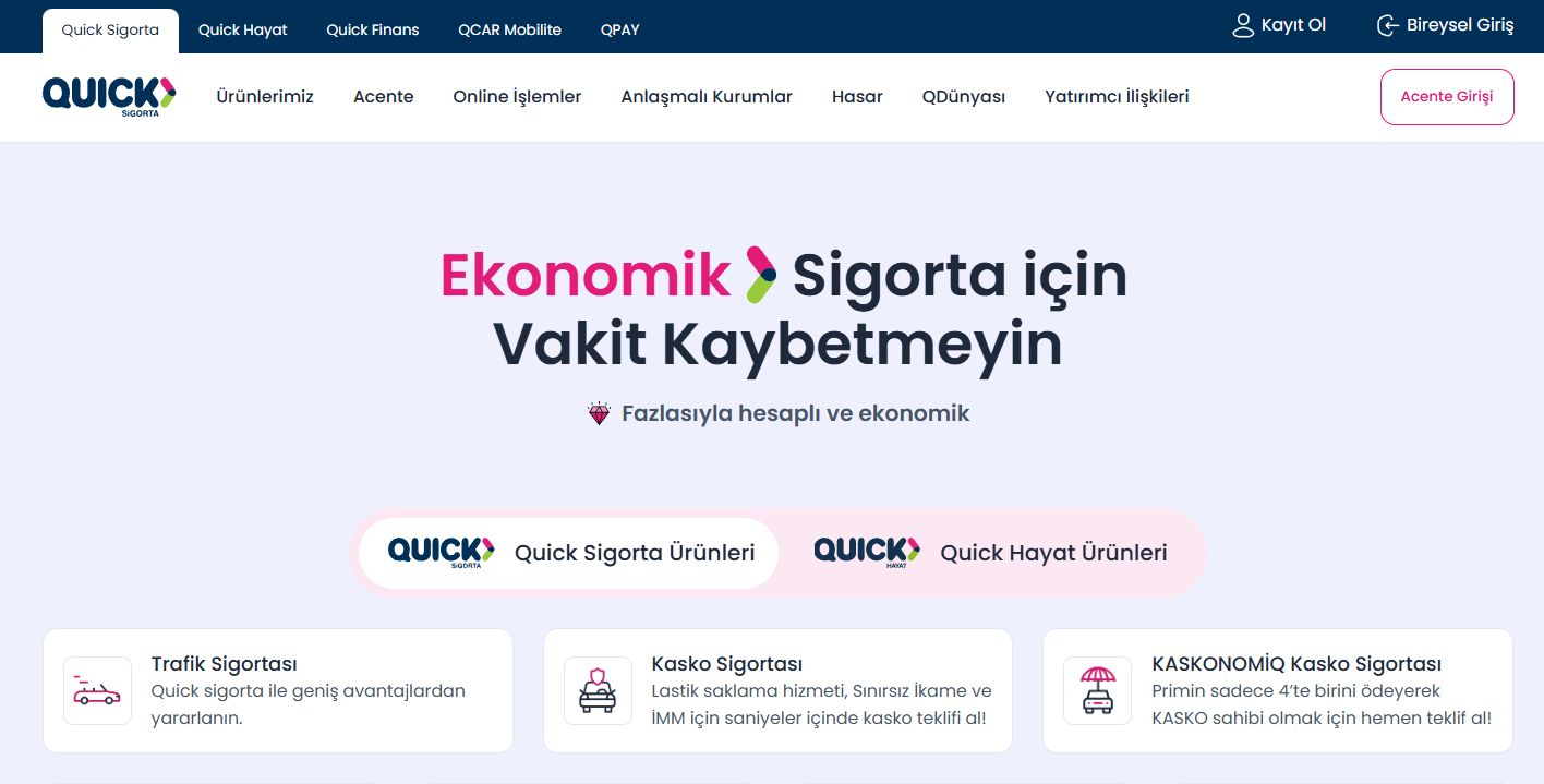 Sigorta Teklif - quicksigorta.com 