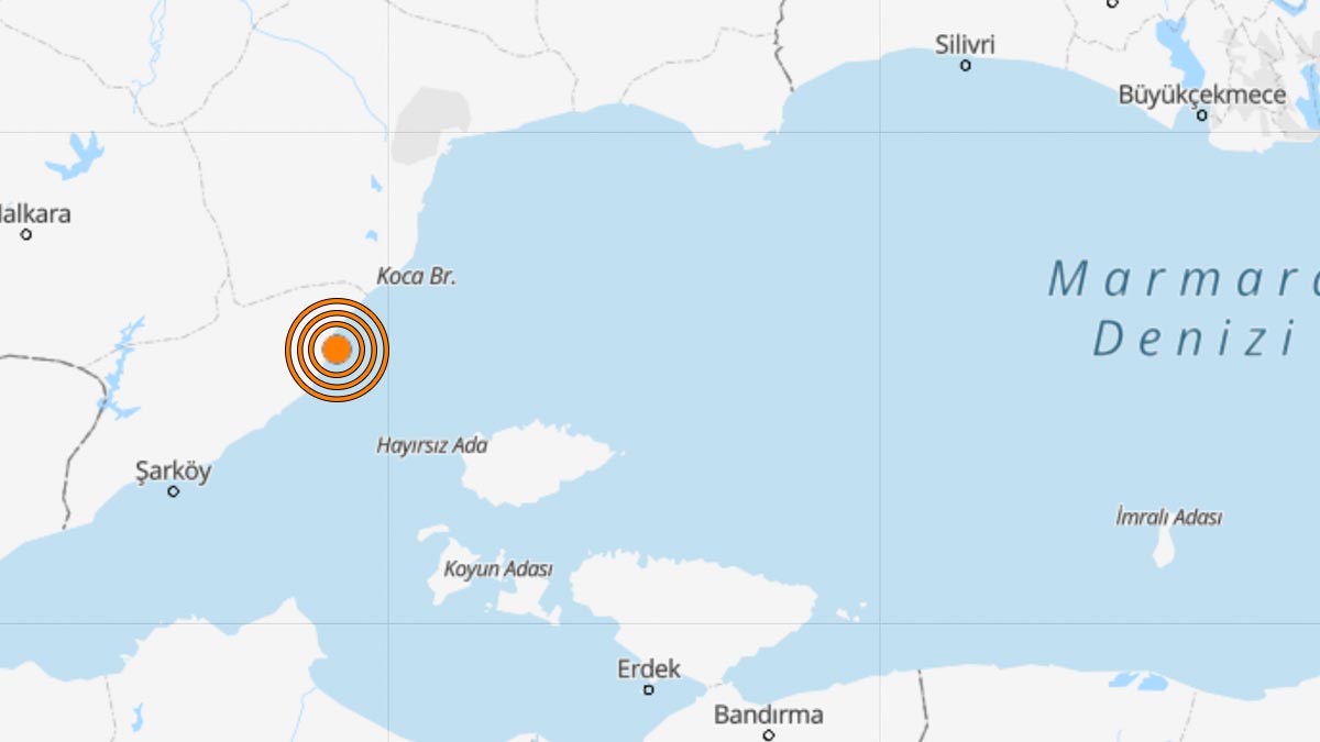 Tekirdağ'da deprem
