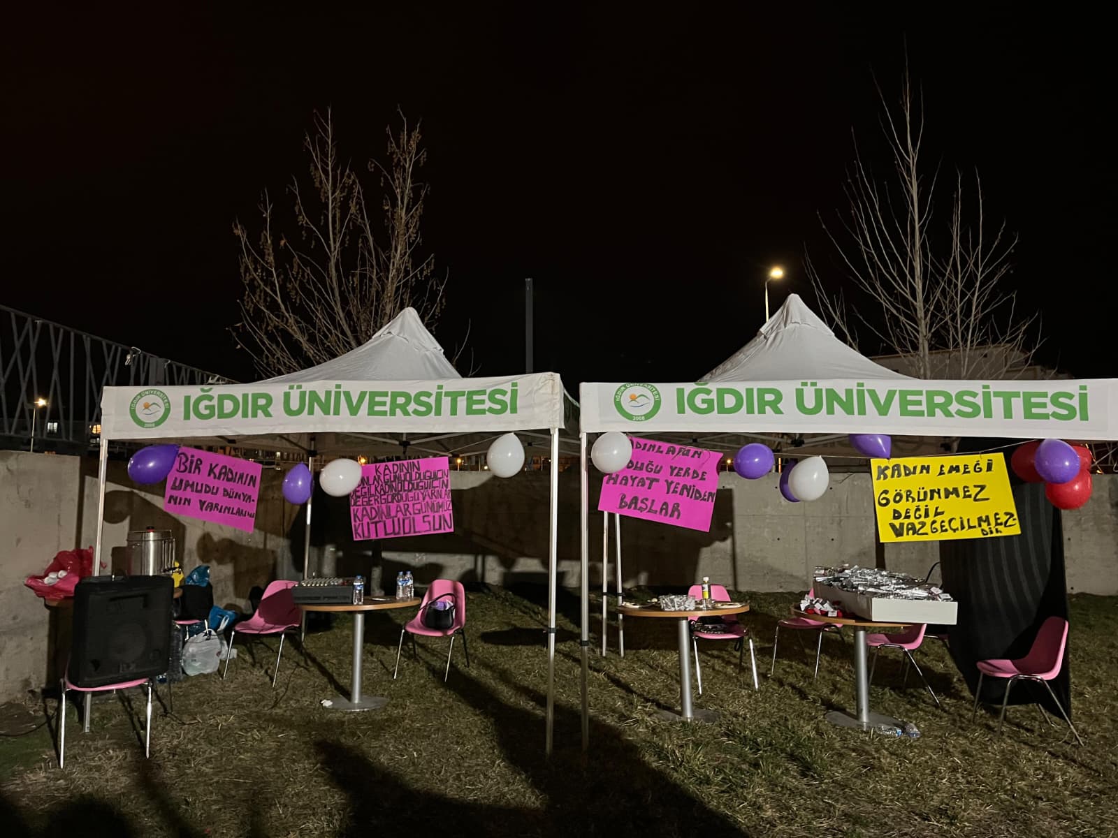 Iğdır Üniversitesi'nde 8 Mart Farkındalık Etkinliği