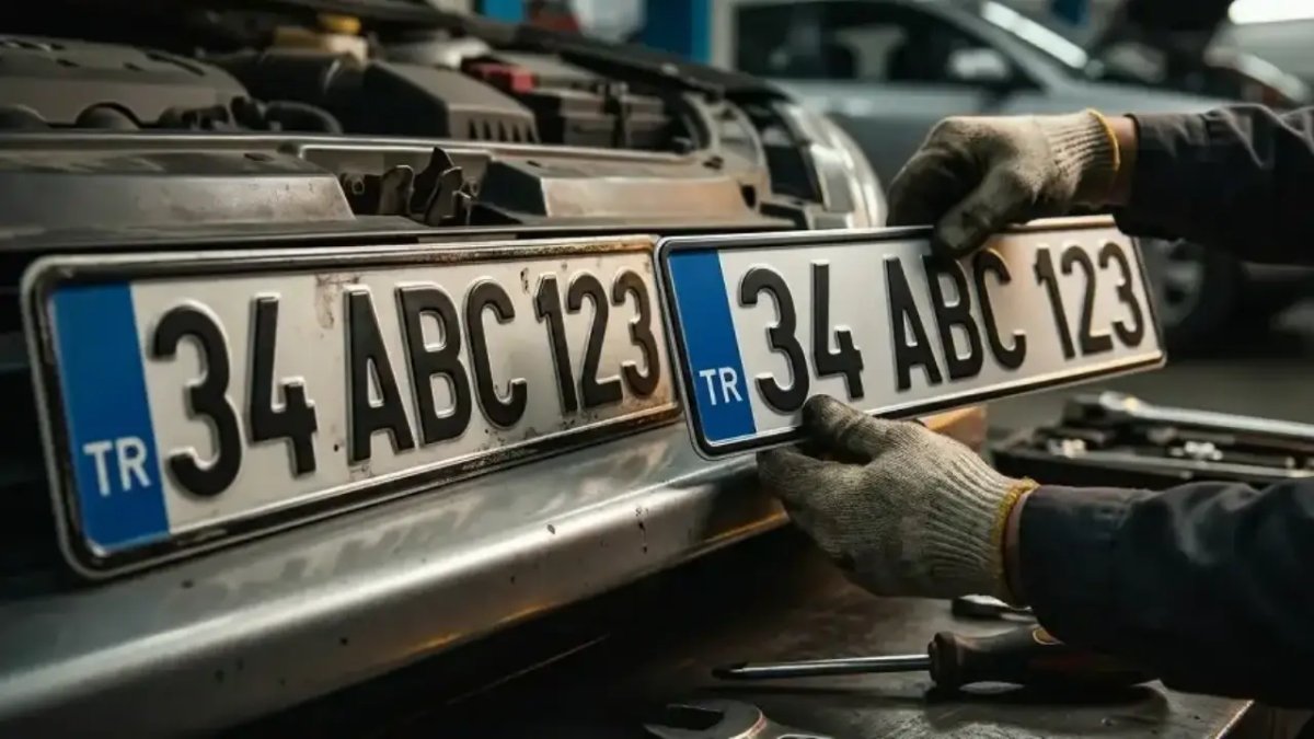 APP plaka kaçaktır, mühürlü plaka yasaldır