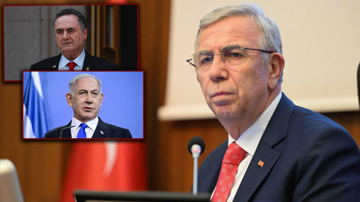 Cumhurbaşkanı Erdoğan'ı hedef alan İsrail'li bakana cevap Mansur Yavaş'tan geldi