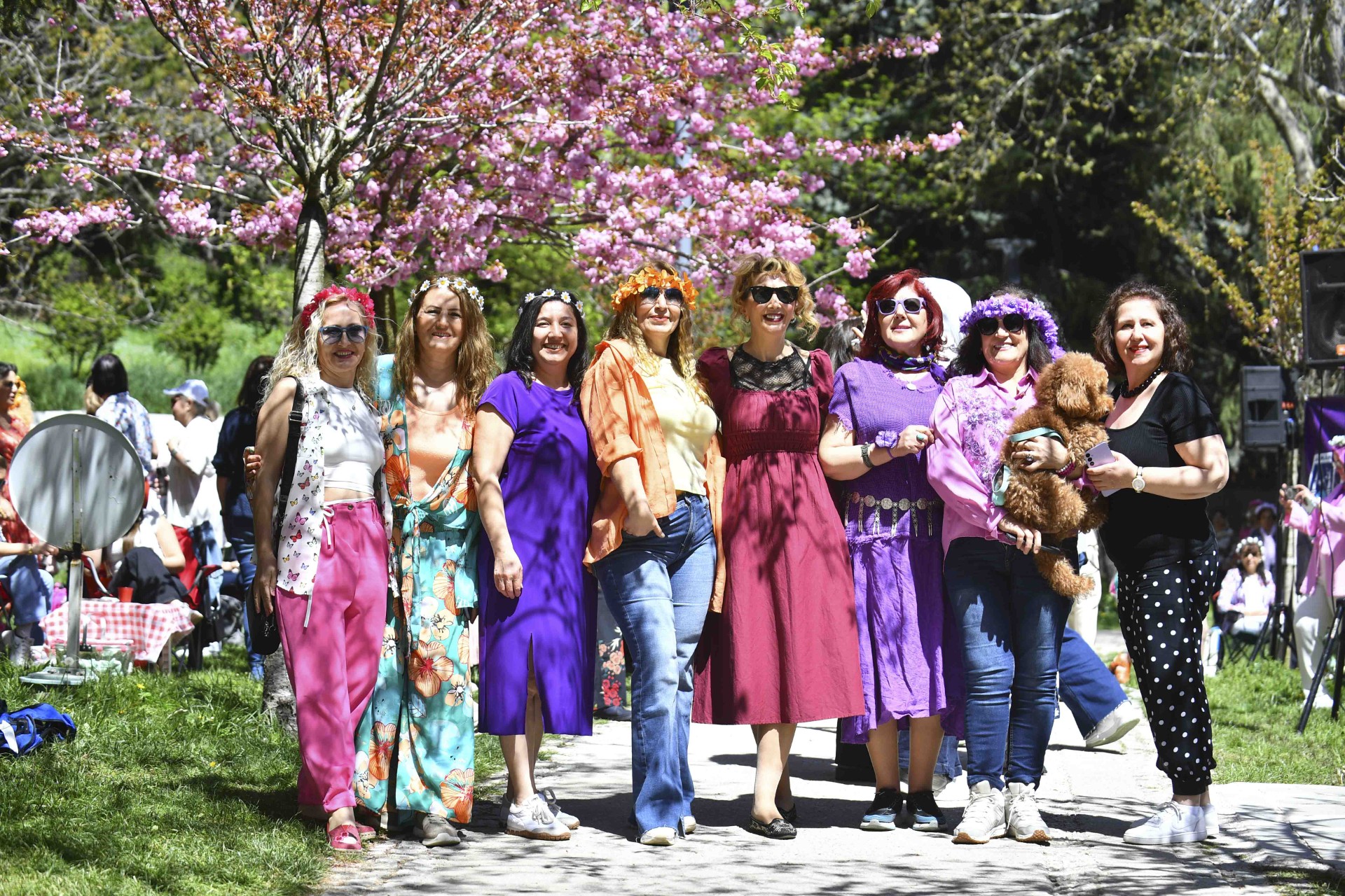 ANKARALI KADINLAR SAKURA ŞENLİĞİ’YLE BAHARI KARŞILADI 