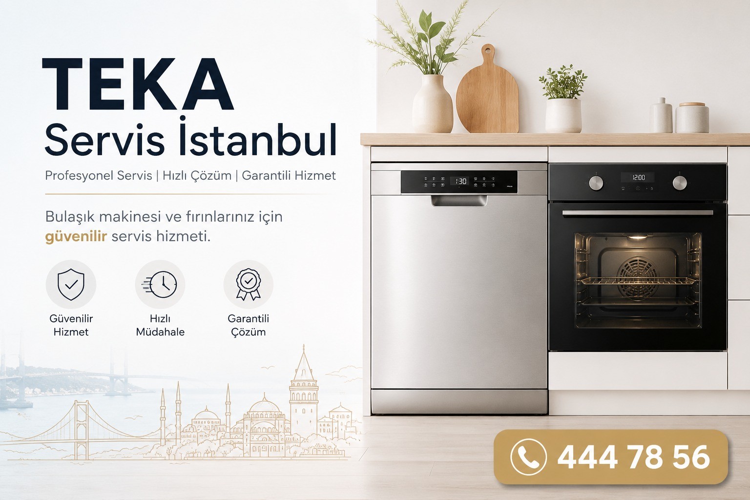 İstanbul’un Her Noktasında Güven Veren Çözüm: TEKA Servis İstanbul Ayrıcalığı 