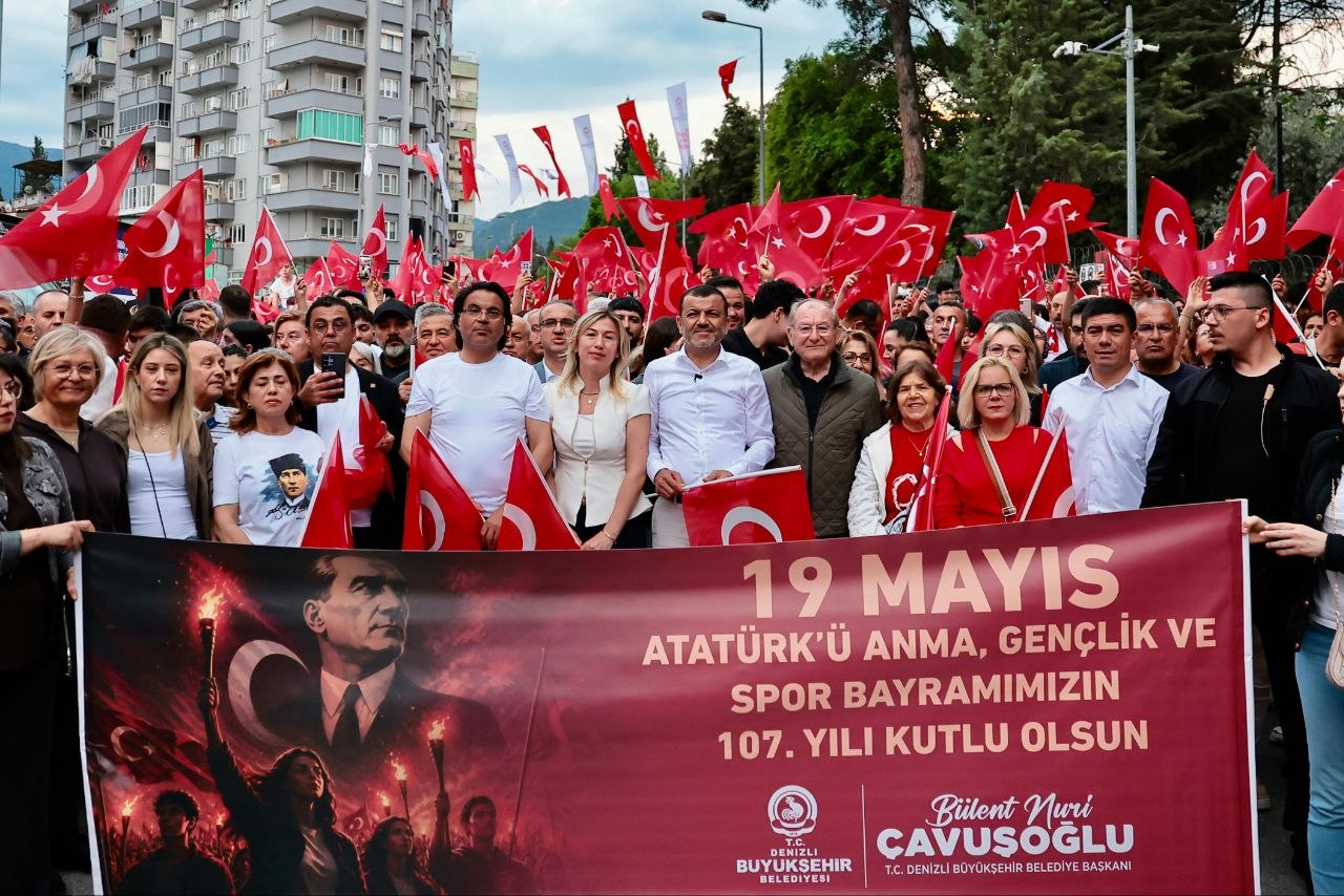 Denizli Büyükşehir’den unutulmaz 19 Mayıs şöleni 