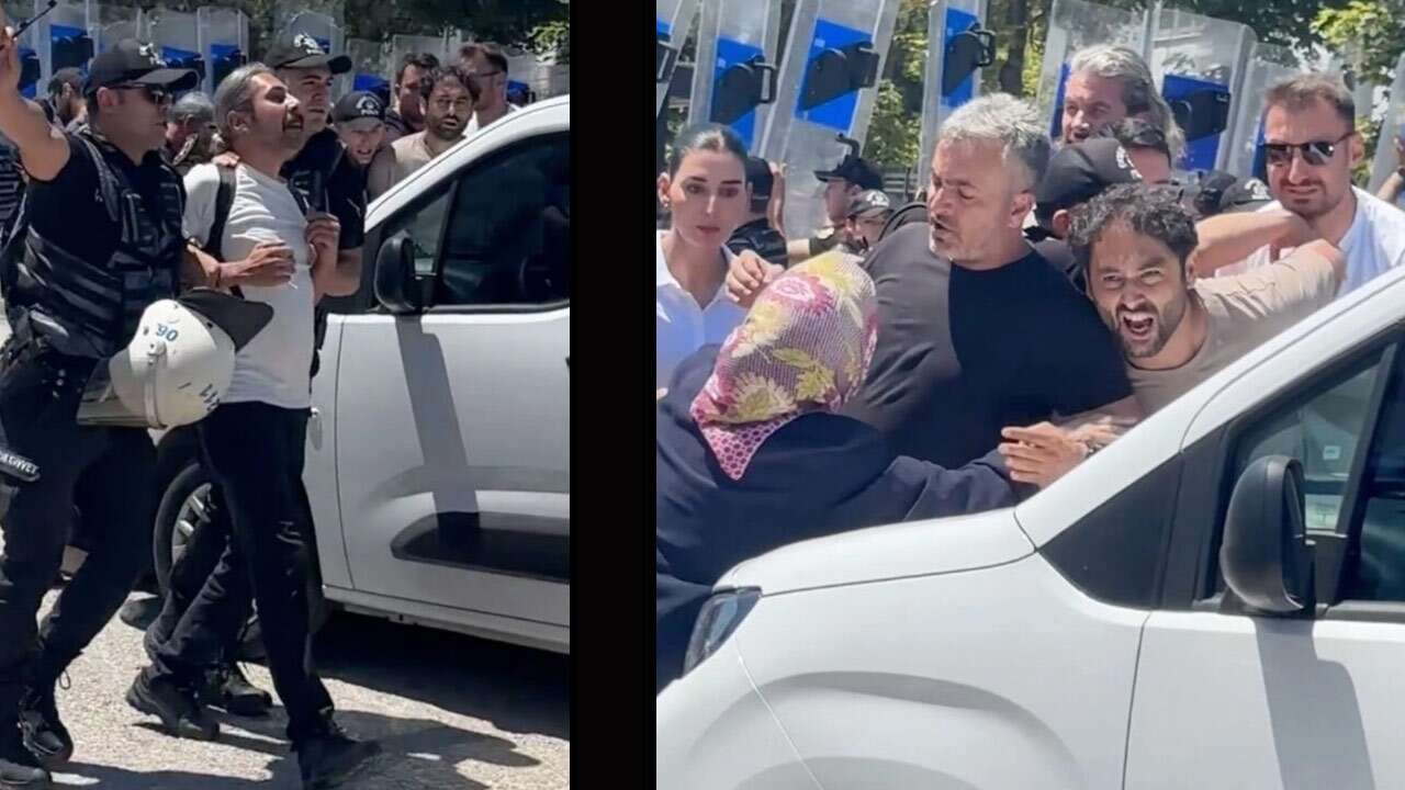 Öğretmenlere ters kelepçeyle gözaltı