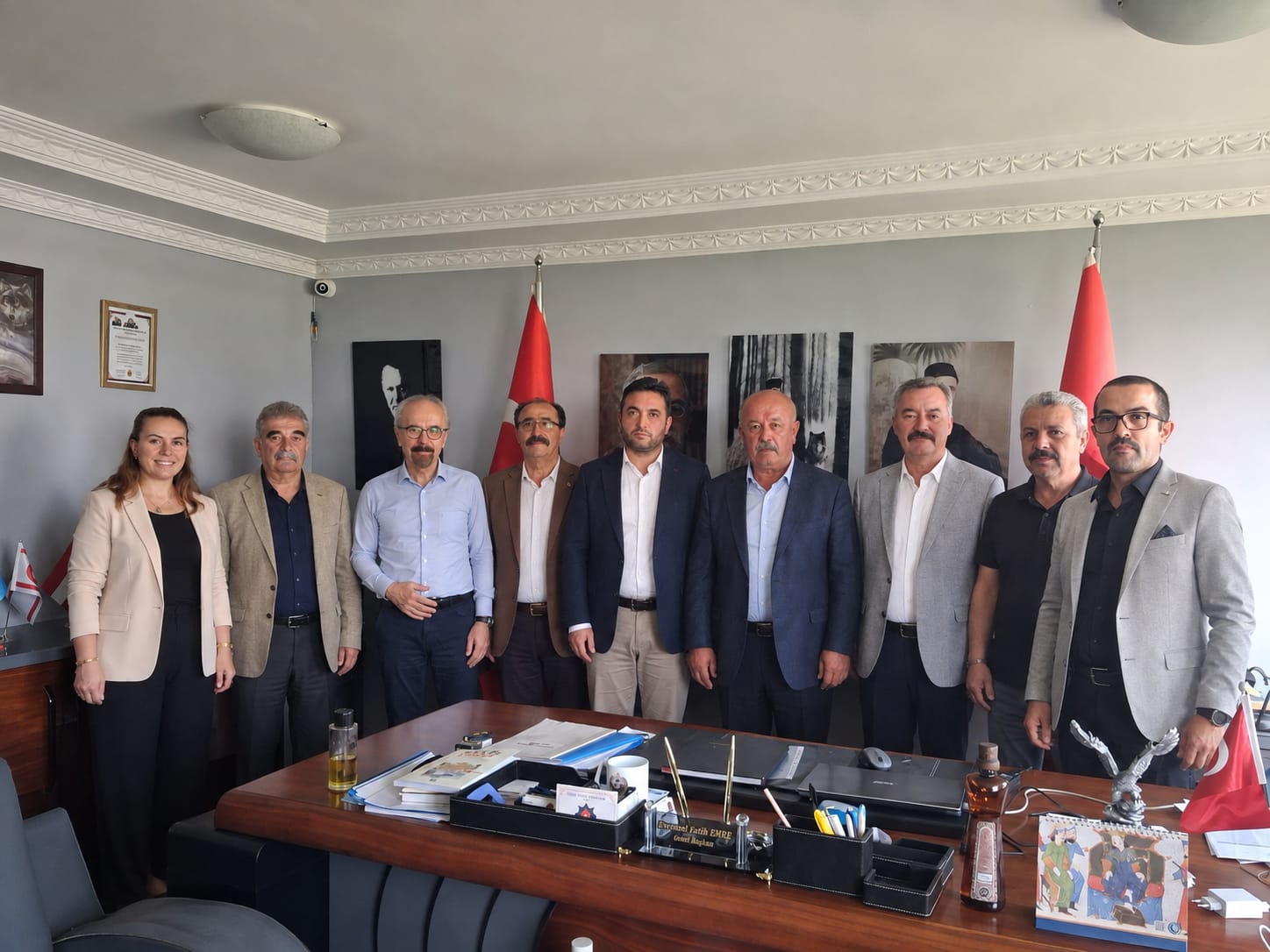 TURKKON’DA EVRENSEL FATİH EMRE GENEL BAŞKANLIĞINA SEÇİLDİ