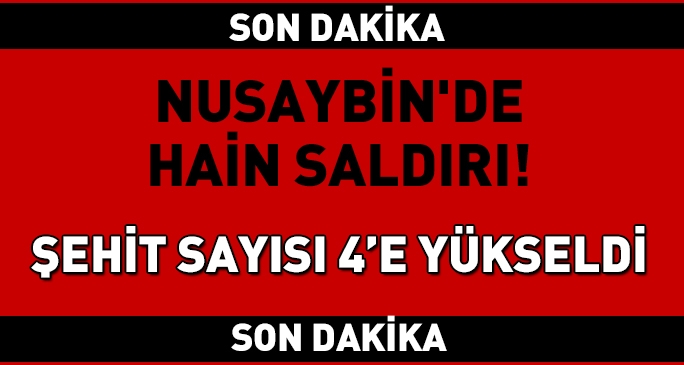 Nusaybin'de hain saldırı!