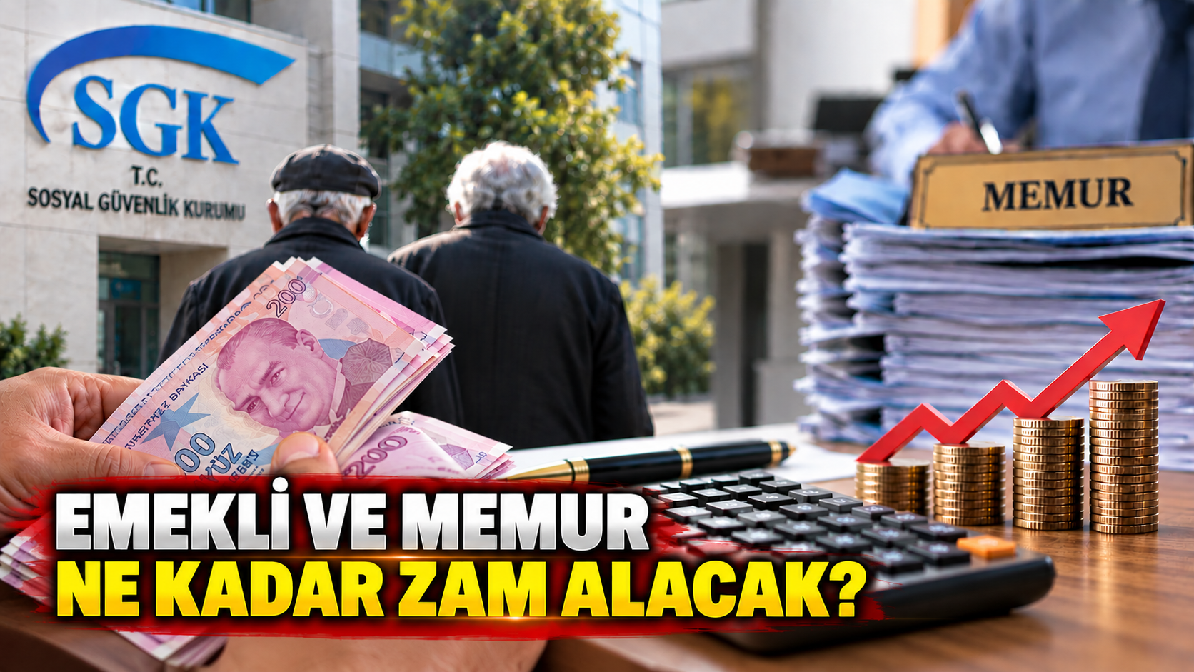 Emekli ve memur ne kadar zam alacak?