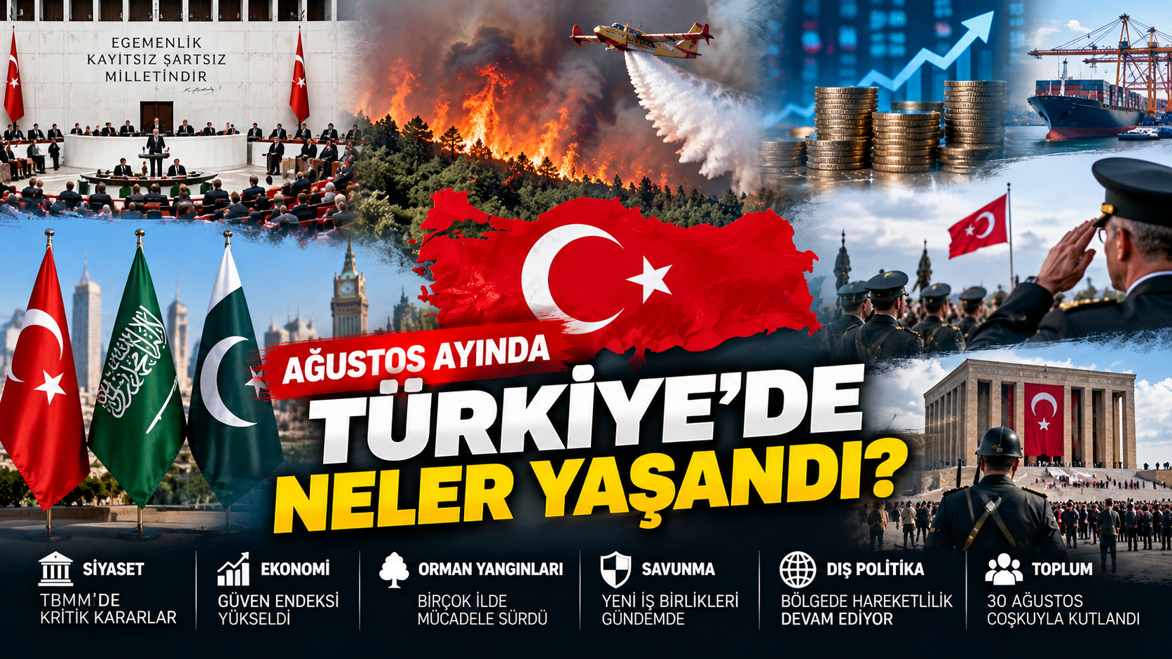 Ağustos 2026 Türkiye’nin Gündemi Yoğun Geçti