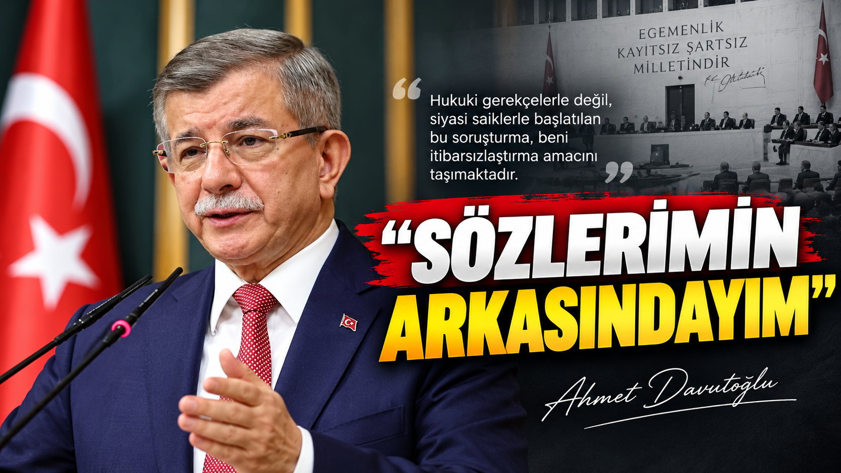 Davutoğlu Savcılıkta İfade Verdi: Sözlerimin Arkasındayım