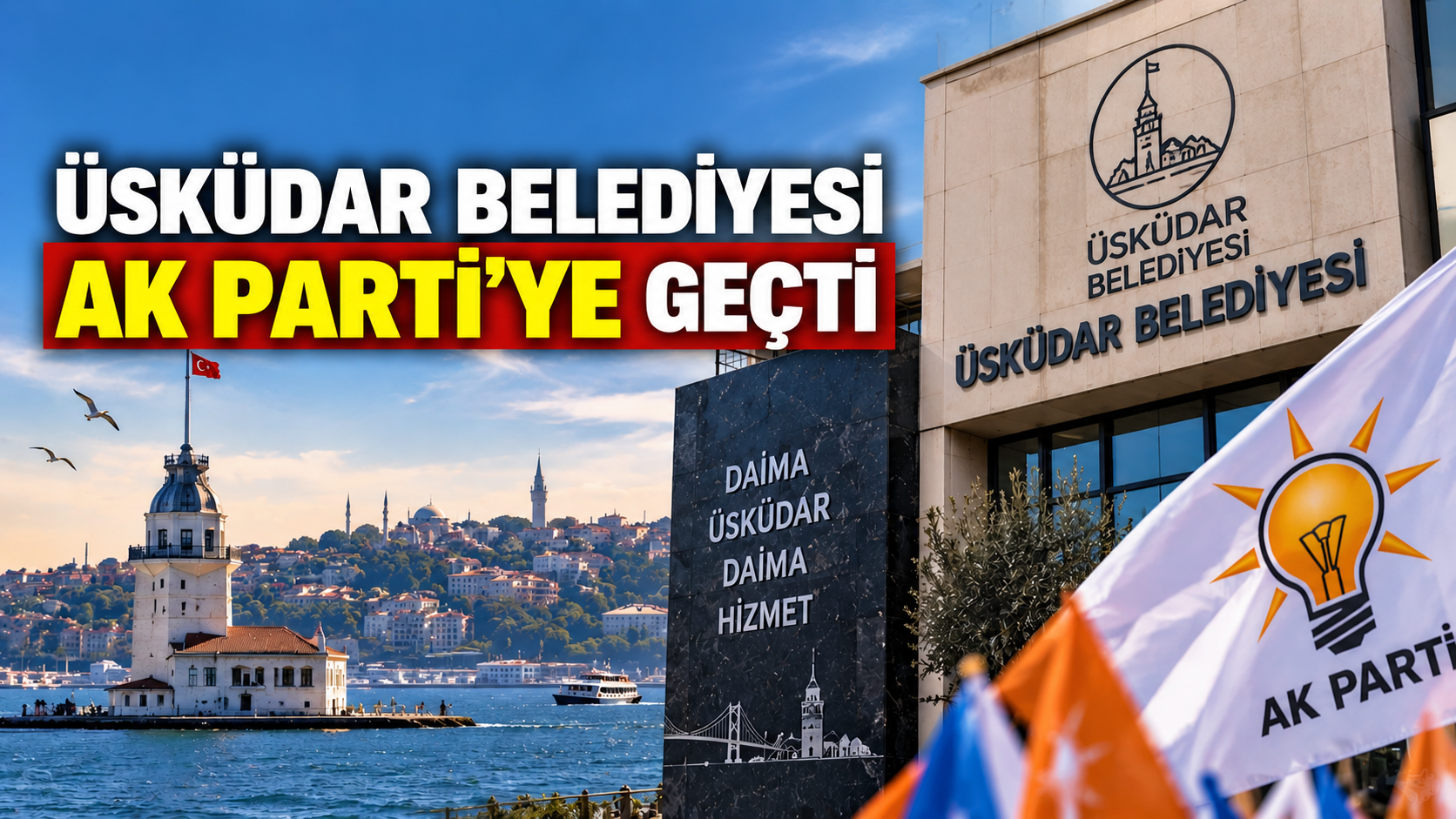 Üsküdar’da başkan vekilliğini AK Parti adayı kazandı