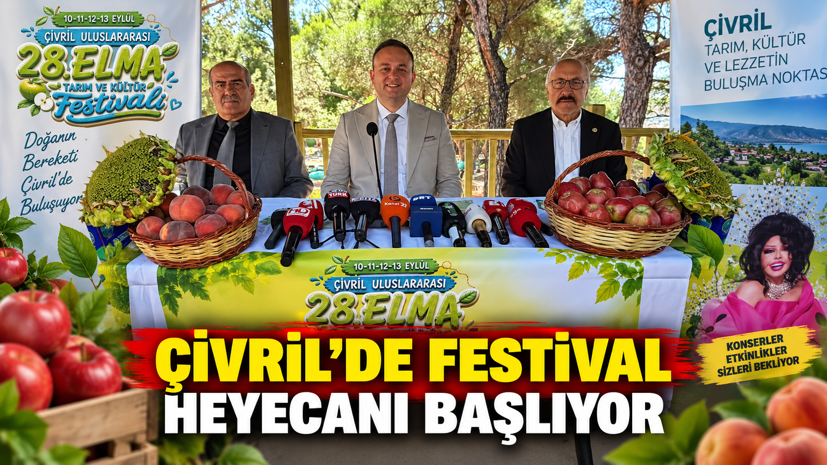 ÇİVRİL’DE FESTİVAL HEYECANI BAŞLIYOR