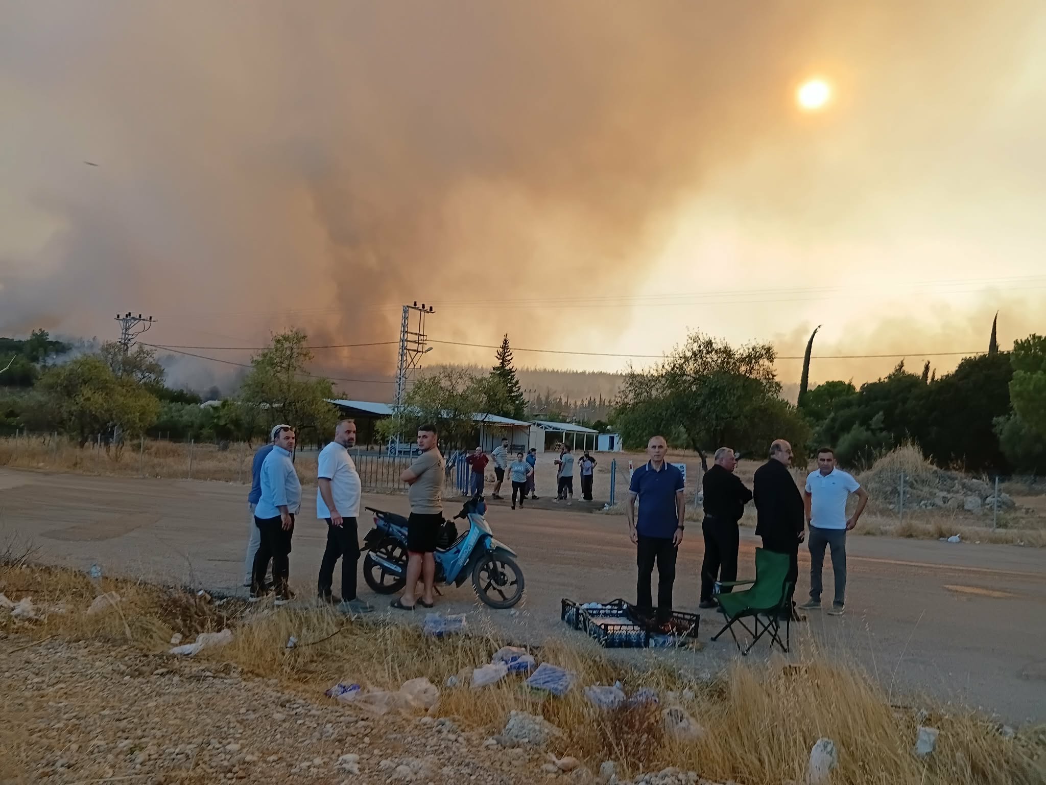 Irak Türkmenlerinden Antalya’daki yangınla mücadeleye destek