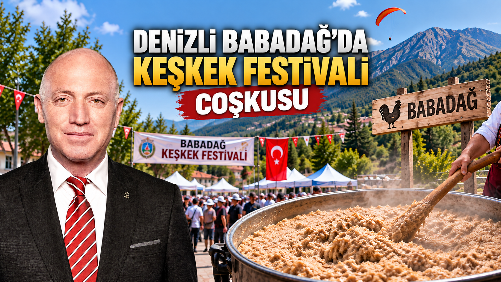 Babadağ’da Keşkek Festivali Coşkusu