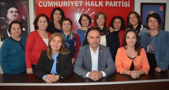 CHP Merkezefendi Kadın Kolları'nda görev değişimi