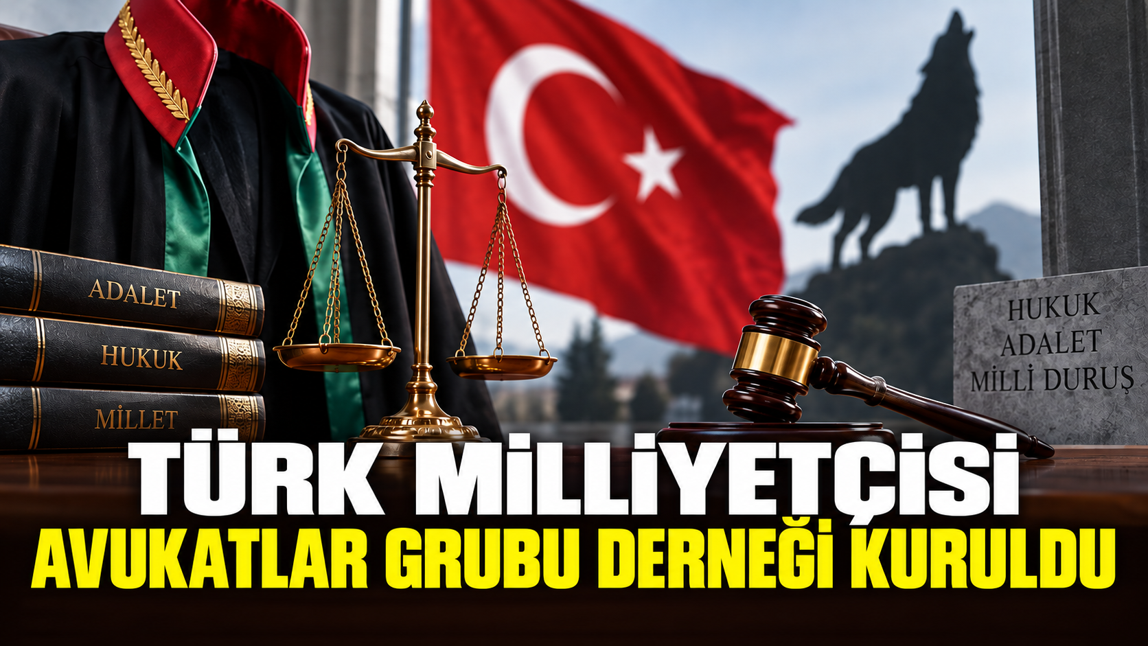 Türk Milliyetçisi Avukatlar Grubu Derneği Kuruldu