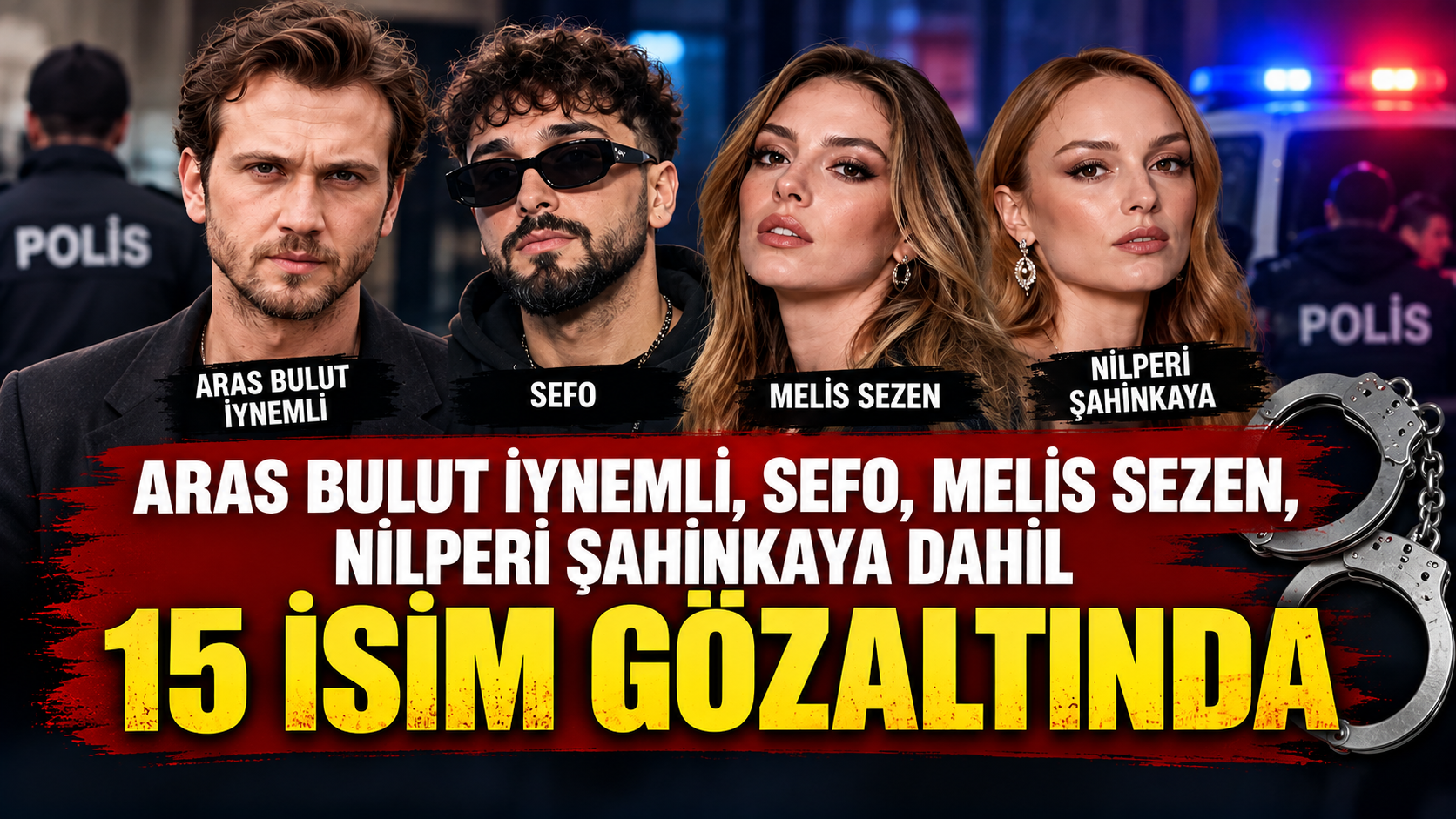 Ünlülere uyuşturucu operasyonu