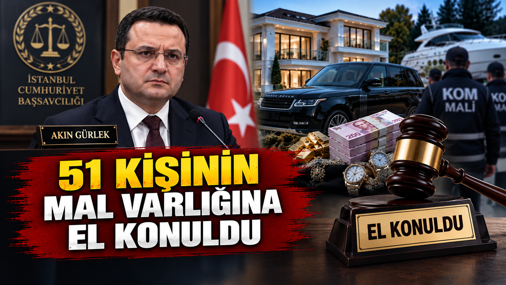 51 kişinin mal varlığına el konuldu