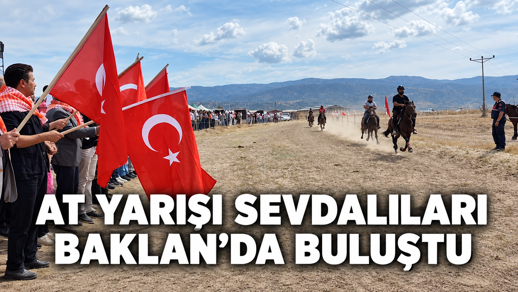 AT YARIŞI SEVDALILARI BAKLAN’DA BULUŞTU