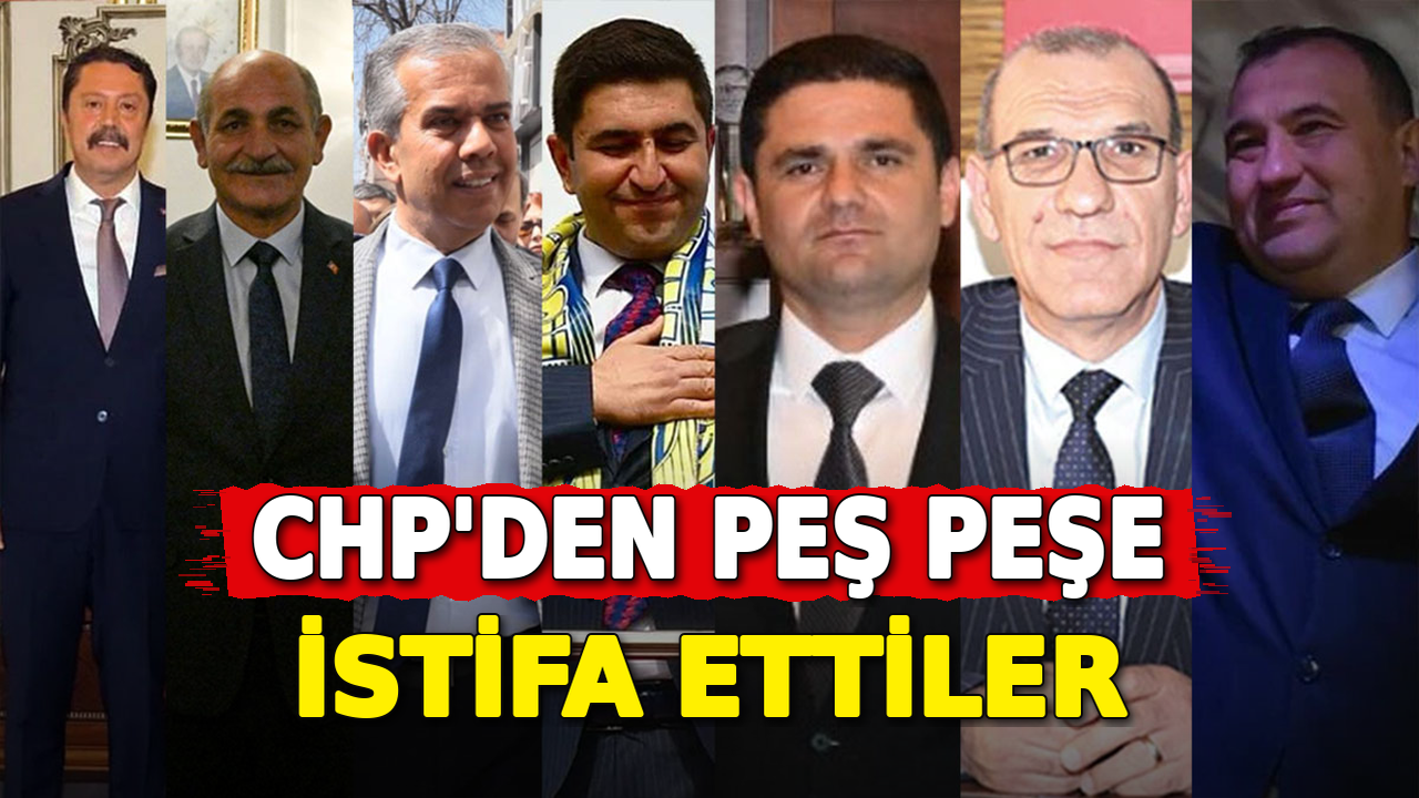 Yavaş’ın ardından CHP’den peş peşe istifalar