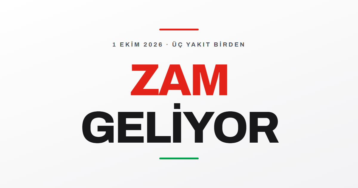 Akaryakit.org · Haber taslağı · 29 Eylül 2026 