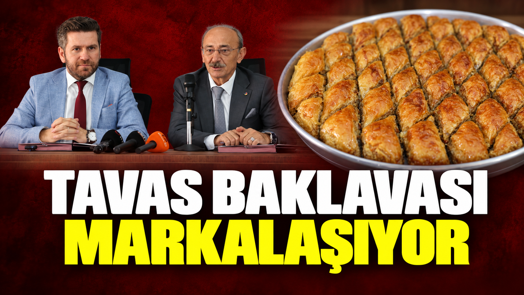 Tavas baklavası markalaşıyor
