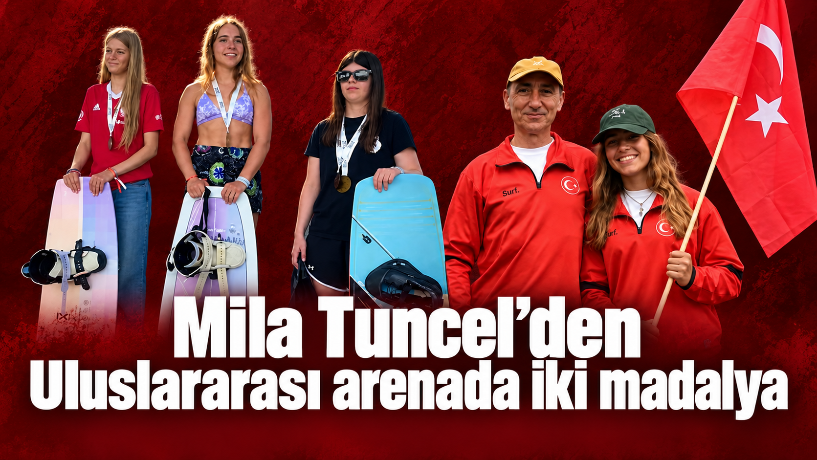 Mila Tuncel’den uluslararası arenada iki madalya