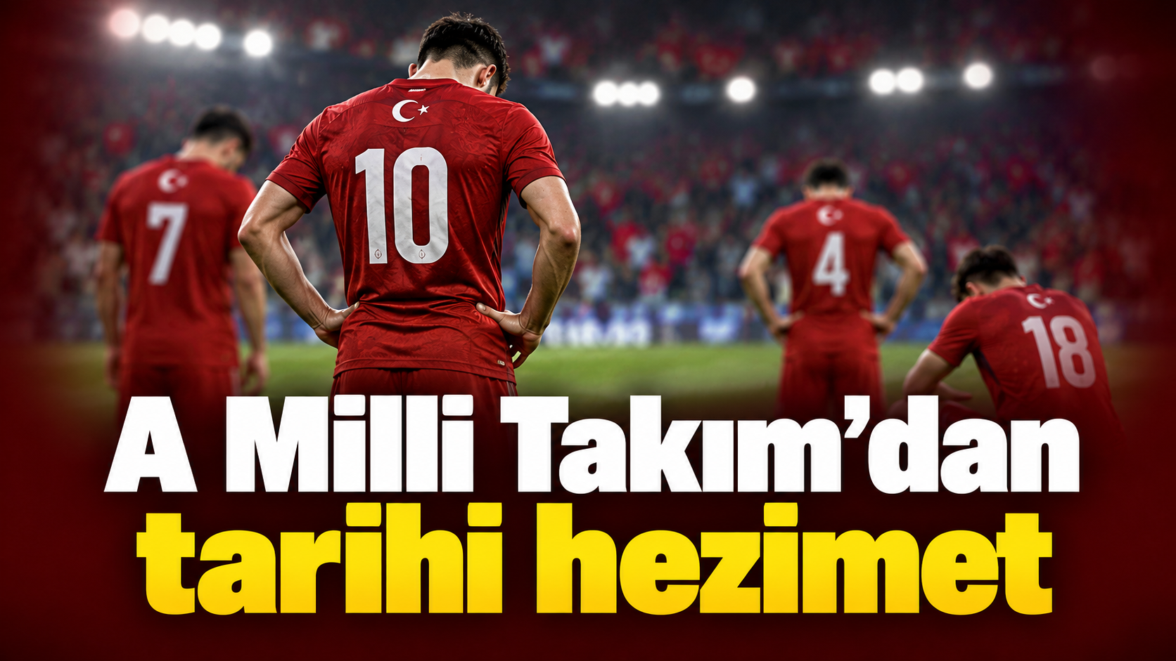 A Milli Takım’dan tarihi hezimet
