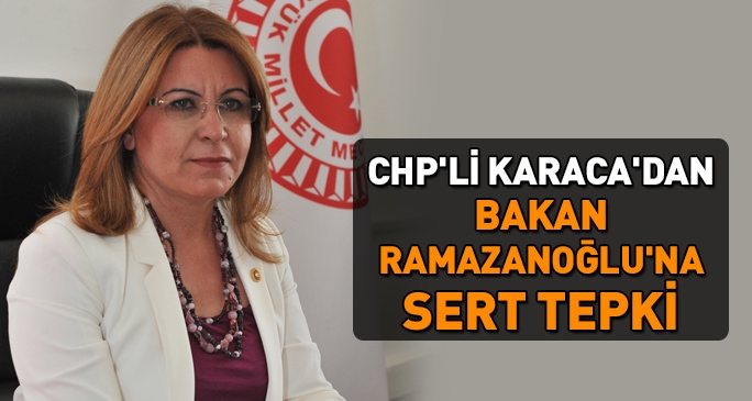 CHP'li Karaca'dan Bakan Ramazanoğlu'na Sert Tepki