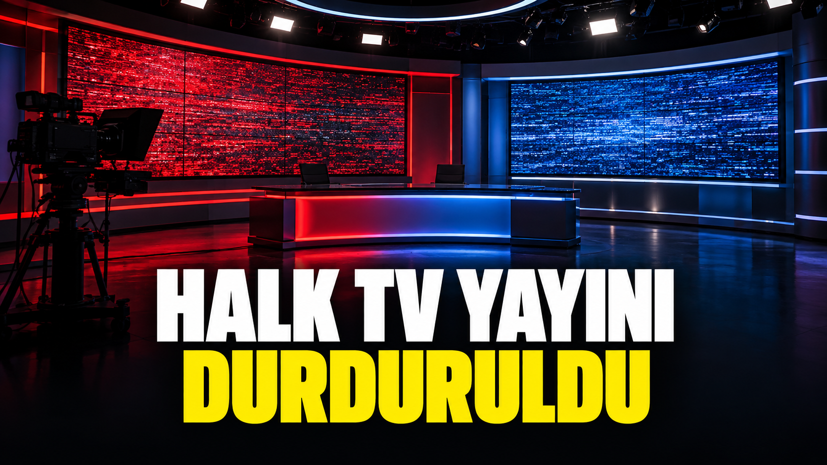 Halk TV'nin Yayını Durduruldu