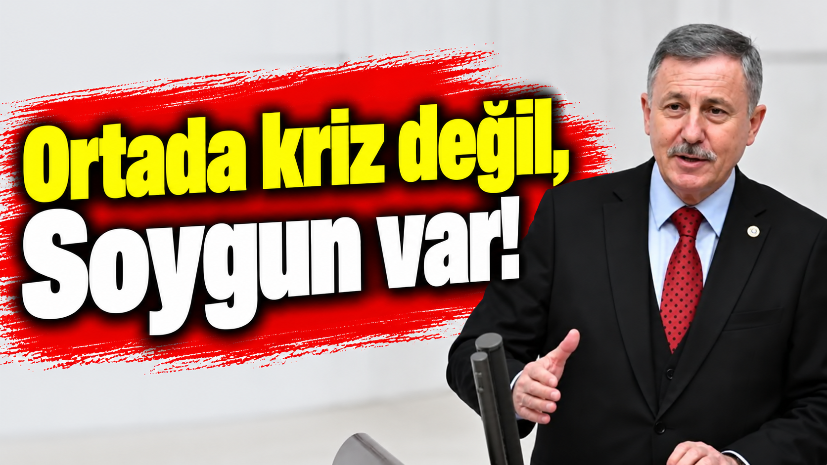 ÇÜNKÜ ORTADA KRİZ DEĞİL, SOYGUN VAR!