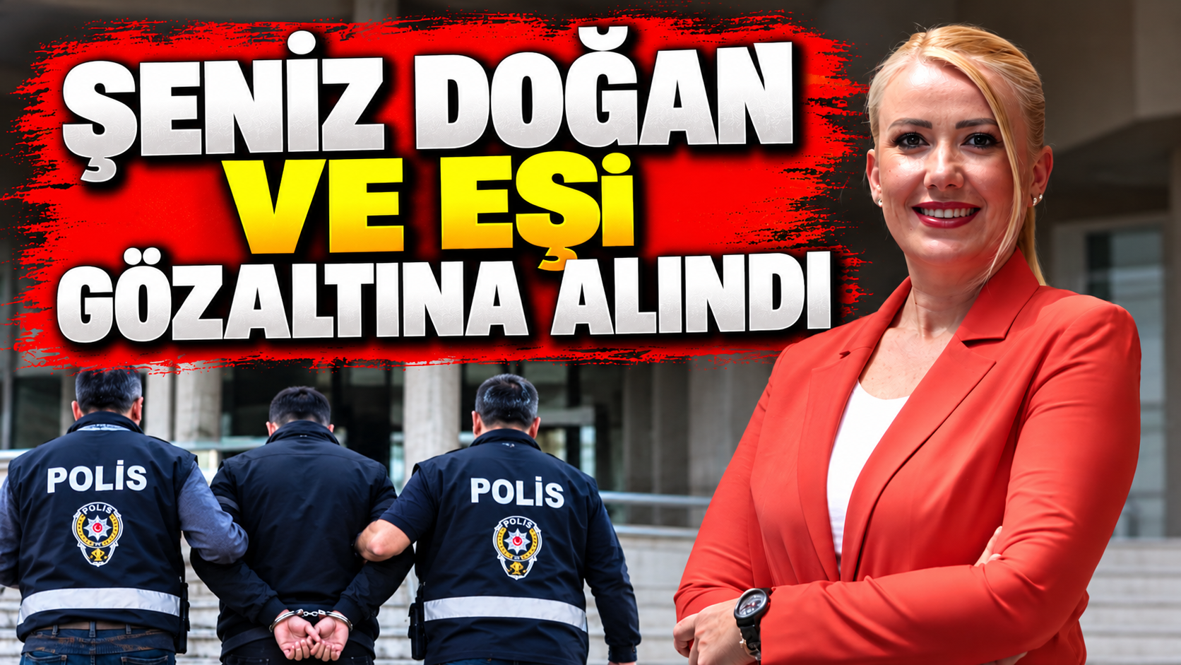 ŞENİZ DOĞAN VE EŞİ GÖZALTINA ALINDI