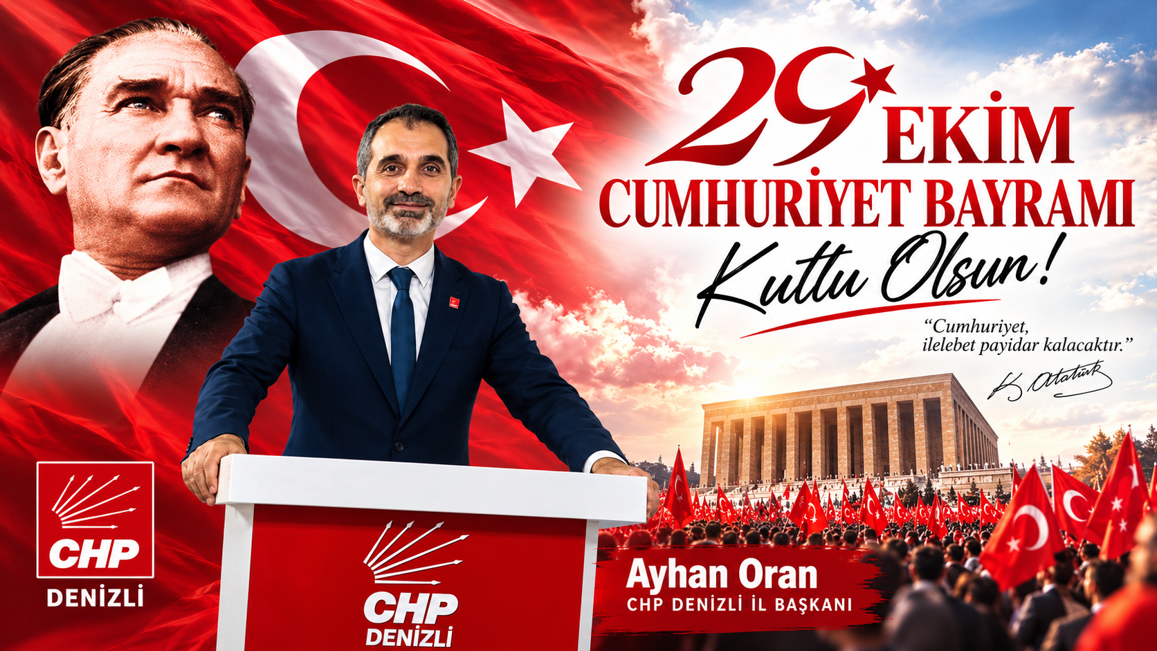 29 Ekim Cumhuriyet Bayramımız Kutlu Olsun